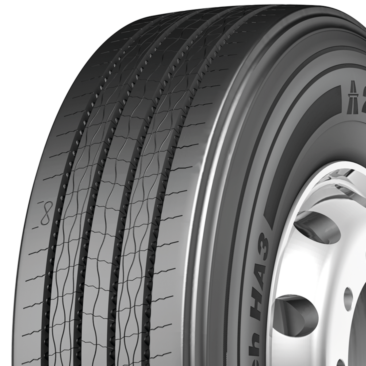 RUNDUMREIFEN CONTINENTAL 315/80R 22.5 154M TL COACH HA3