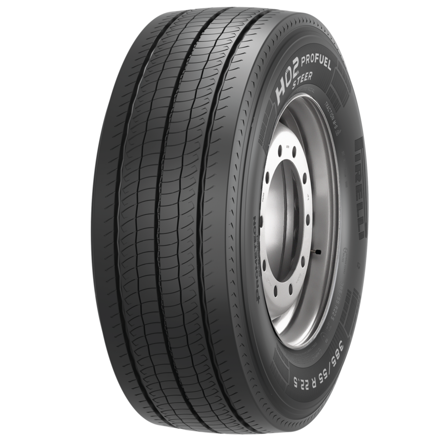 LKW RUNDUMREIFEN PIRELLI 385/55R 22.5 158L TL R02 PROFUEL STEER