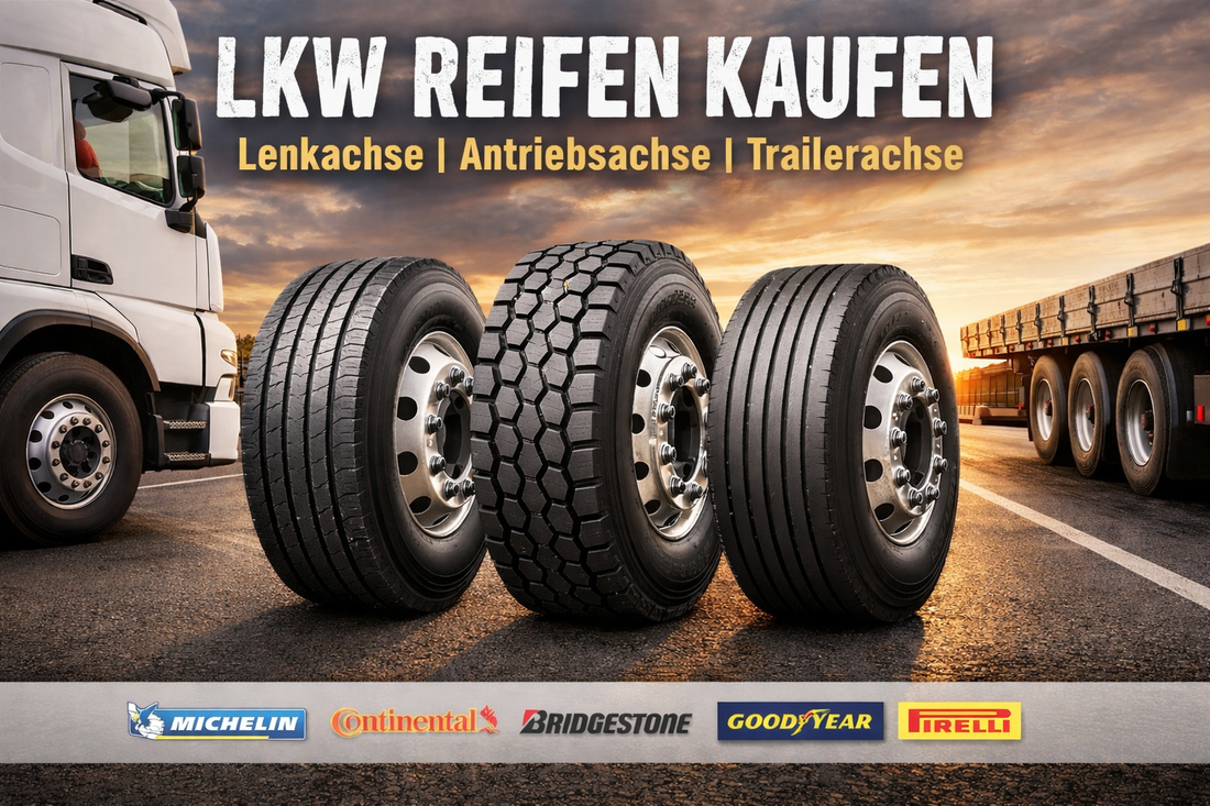 LKW Reifen für jede Achse